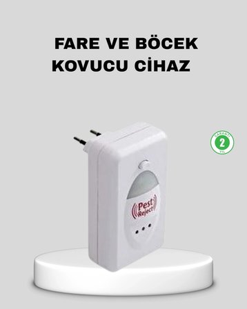 BUĞZ Ultrasonik Haşere Kovucu Cihaz – Sessiz, Kimyasalsız ve Etkili Koruma