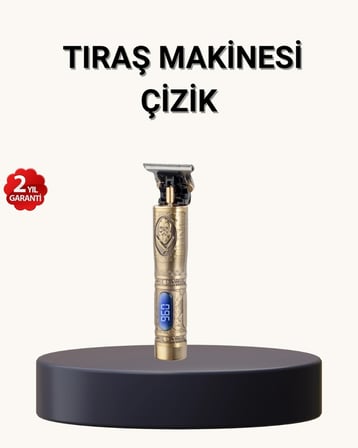 BUĞZ Profesyonel Kablosuz Tıraş Makinesi – 1-2 Saat Kesintisiz Kullanım