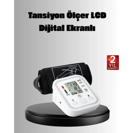 BUĞZ Üst Koldan Ölçüm Dijital Tansiyon Aleti – IHB Aritmi Uyarılı ve Çift Hafızalı