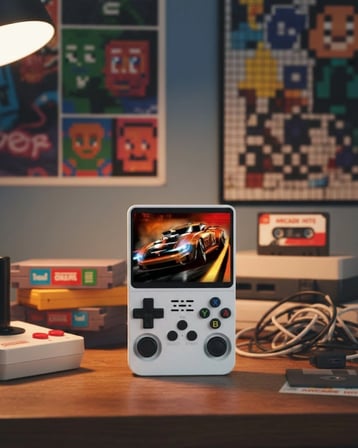 BUĞZ Klasik Oyun Konsolu 64 Bit İşlemci ve Çift Kart Girişi Özellikli