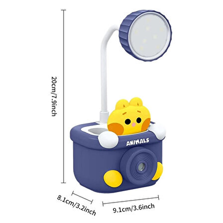 Sevimli Dekoratif Çocuk Odası Gece Lambası - Eğlenceli Tasarım, Pratik Kullanım!