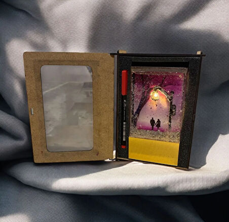 Dekoratif Işıklı Sokak Lambası | Gold Gece Lambası