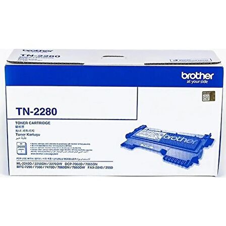 Brother TN-2280 Orjinal Toner Yüksek Kapasite