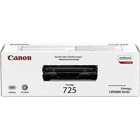 Canon CRG-725 / 3484B002 Orjinal Toner