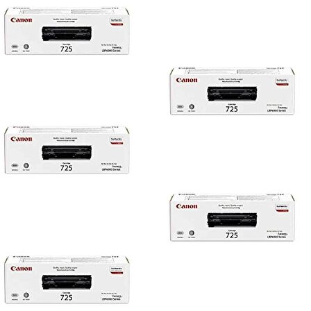Canon CRG-725 Orjinal Toner 5'Lİ Avantaj Paket