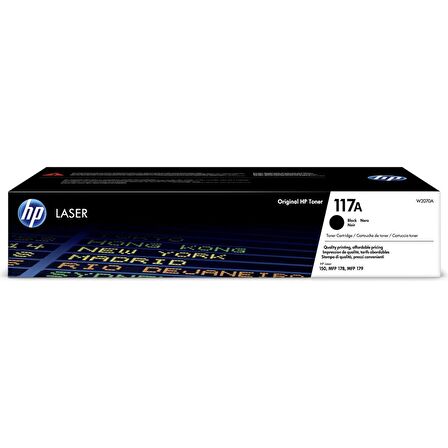 Hp 117A-W2070A / 4ZB95a Siyah Orjinal Toner 