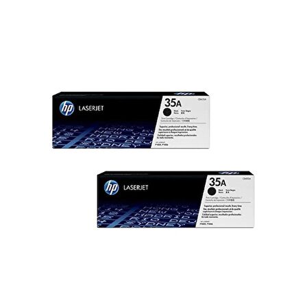Hp (35A) CB435A Orjinal Toner 2'Lİ Avantaj Paket