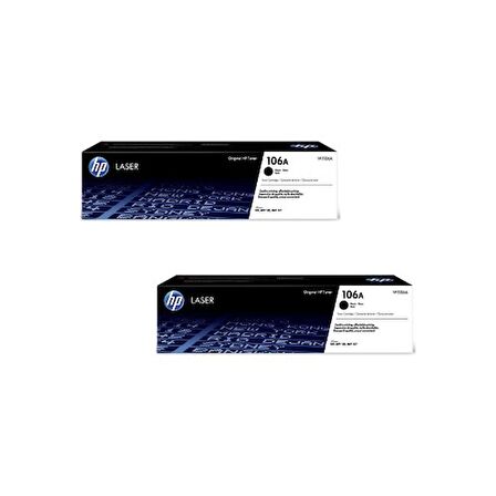Hp 106A-W1106A / 107r Orjinal Toner 2'Lİ Avantaj Paket 