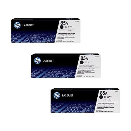 Hp 85A-CE285A / M1132 Orjinal Toner 3'LÜ Avantaj Paket 