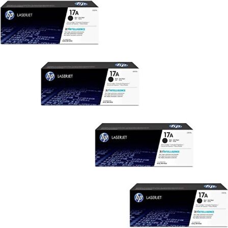 Hp (17A) CF217A Orjinal Toner 4'LÜ Avantaj Paket