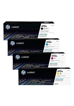 Hp (410A) CF410A/CF411A/CF412A/CF413A Orjinal Toner Takımı