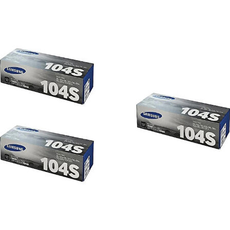 Samsung MLT-D104S / ML-1865w Orjinal Toner 3'LÜ Avantaj Paket 