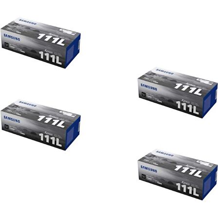 Samsung MLT-D111L / SL-M2070f Orjinal Toner Yüksek Kapasite 4'LÜ Avantaj Paket 