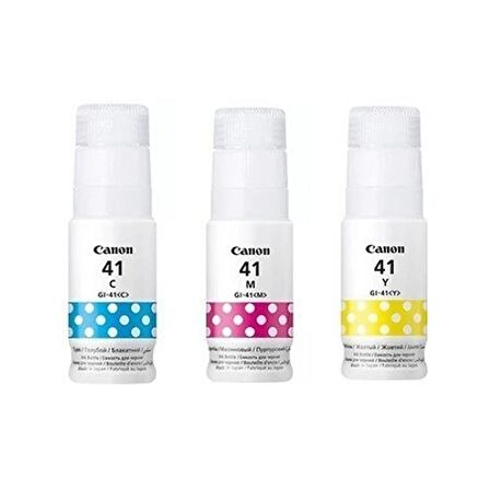 Canon GI-41 / G2460 Orjinal Mürekkep 3 Renk Avantaj Paket 