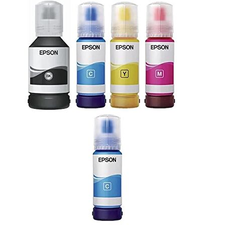 Epson 101 / L4266 Orjinal Mürekkep Takımı +1 Mavi Hediyeli 