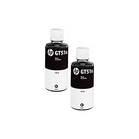 Hp GT51XL / Z4B53a Siyah Orjinal Mürekkep 2'Lİ Avantaj Paket 