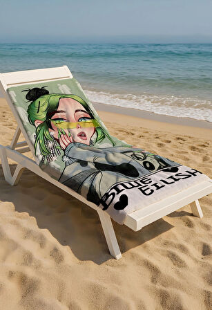 Billie Eilish Plaj Havlusu – Tarzını Plaja Taşı