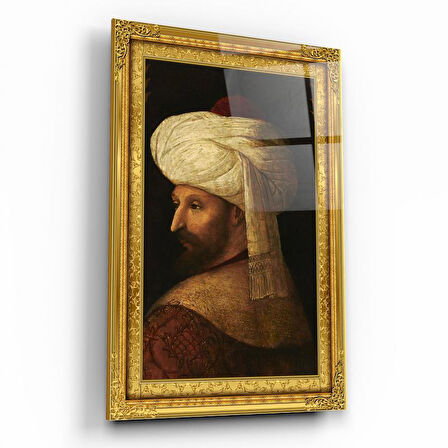 Fatih Sultan Mehmet Cam Tablo | Hediyelik, Dekoratif, Ofis, Mutfak 
