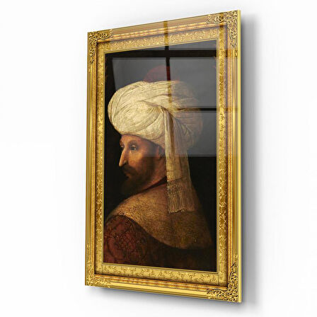Fatih Sultan Mehmet Cam Tablo | Hediyelik, Dekoratif, Ofis, Mutfak 