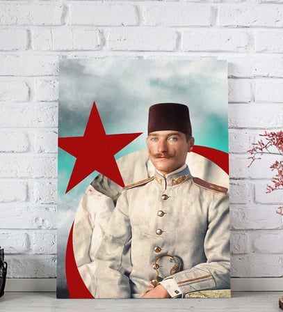 BK Gift Atatürk Kanvas Tablo, Ev Hediyesi