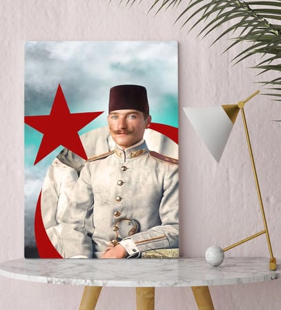 BK Gift Atatürk Kanvas Tablo, Ev Hediyesi