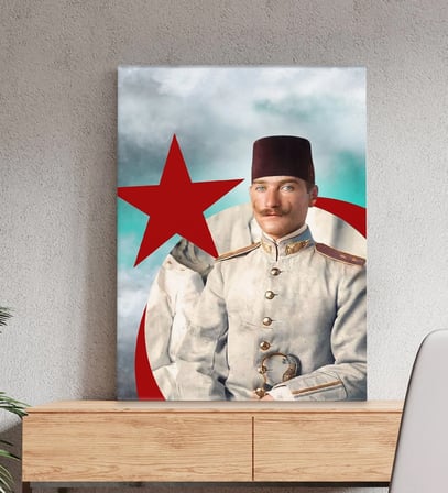 BK Gift Atatürk Kanvas Tablo, Ev Hediyesi