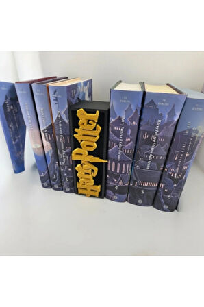 Harry Potter Kitaplık Dekoru – 3D Yazıcı Baskı, PLA Malzeme, 18 cm