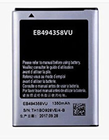 Samsung Galaxy Mini 2 S6500, ACE, 5830 Batarya Pil Eb494358vu Uyumlu