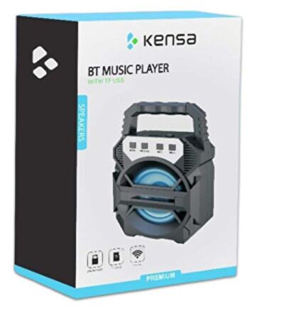 KENSA MARKA BLUETOOTHLU HOPARLÖR+MP3 ÇALAR+USB+MİCRO SD GİRİŞLİ MÜKEMMEL SES KALİTESİYLE