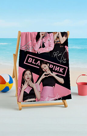 Blackpink Plaj Havlusu – "Blackpink Plaj Havlusu – Şıklık ve Güç Plajda Buluşuyor!
