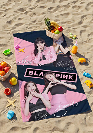 Blackpink Plaj Havlusu – "Blackpink Plaj Havlusu – Şıklık ve Güç Plajda Buluşuyor!