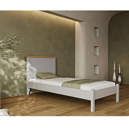 BLINK Modern Soft Gri Tek Kişilik Karyola 120x200