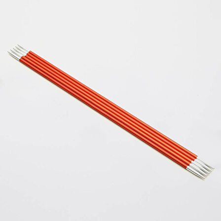 KnitPro Zing 5li Çorap Şişi 15cm 2,50mm