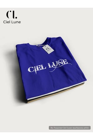 Nevermind Erkek Blocking Graphic Ciel Lune - Oversize Tişört