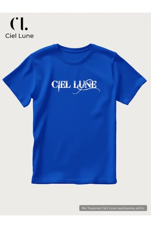 Nevermind Erkek Blocking Graphic Ciel Lune - Oversize Tişört