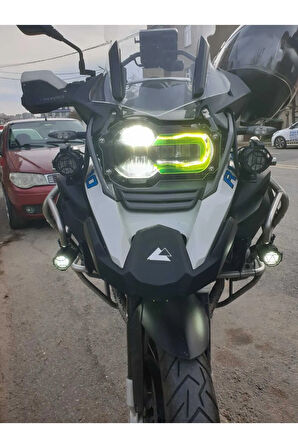 Bmw R1200 1250 GS Ön cam 2013 2024 Model Yılı Far Koruma Camı Şeffaf Renk 4mm