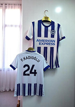 Yeni Ferdi Kadıoğlu Brighton Albion 2024/25 Iç Saha Forma Mavi