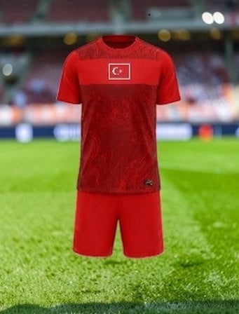 Bite Nose Türkiye F.kadıoğlu 20 Numara Çocuk 2026/28 Milli Takım Forma T-Shirt Özel Tasarım Yeni Sezon