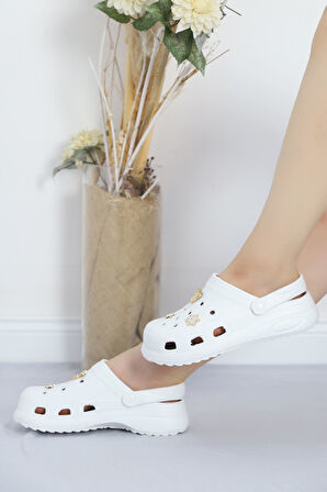 BENSU STORE Crocs Terlik Beyaz - 16702.264.