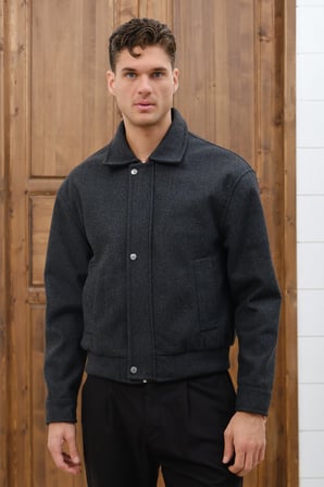 Bomber Basic Kaşe Ceket/Mont