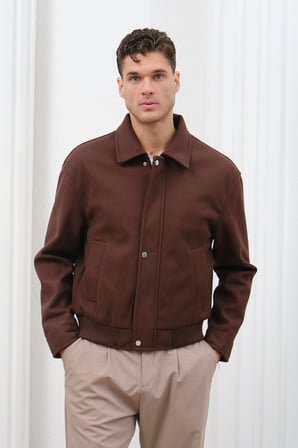 Bomber Basic Kaşe Ceket/Mont