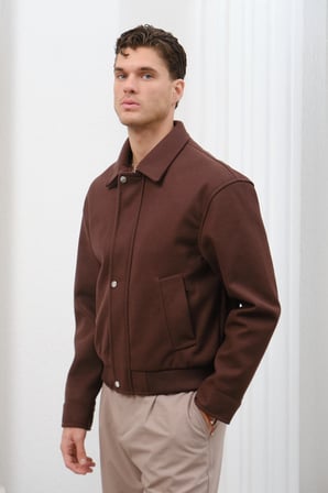 Bomber Basic Kaşe Ceket/Mont
