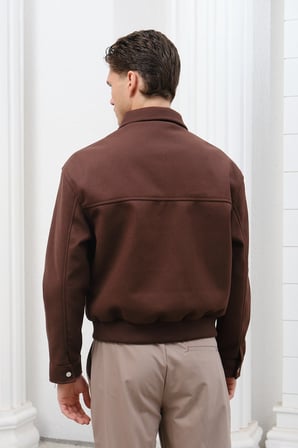 Bomber Basic Kaşe Ceket/Mont