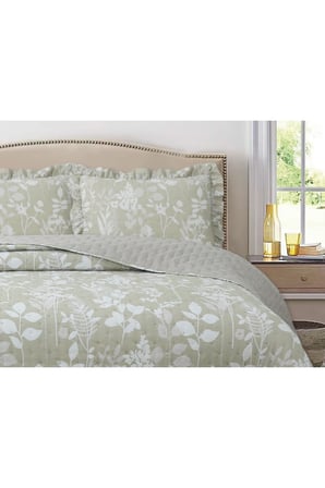 Breeze Fırfırlı Çift Kişilik Yatak Örtüsü Seti - 260x240 cm