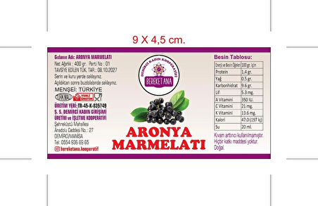 Aronya Marmelatı 