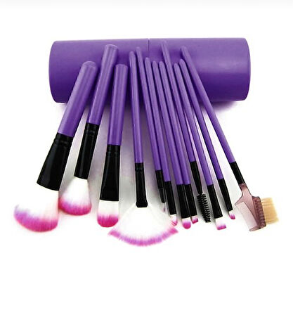 Silindir Makyaj Fırça Seti