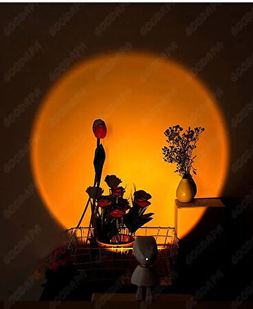 Astronot Gün Batımı Lamba