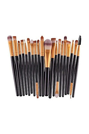 20'li Profesyonel Yumuşak Makyaj Fırça Seti
