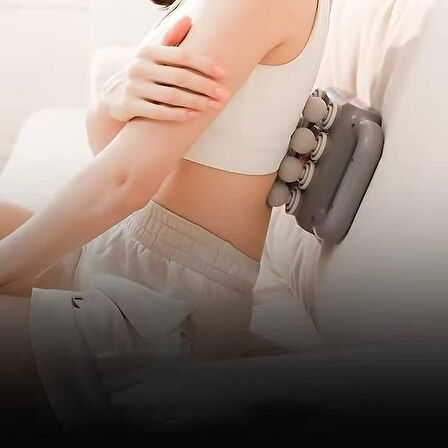 8 Başlıklı Şarjlı Isıtmalı Masaj Aleti M-58