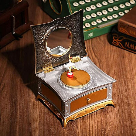 Dans Eden Kız Müzik Kutusu Balerin Dönen Müzik Kutusu N-48